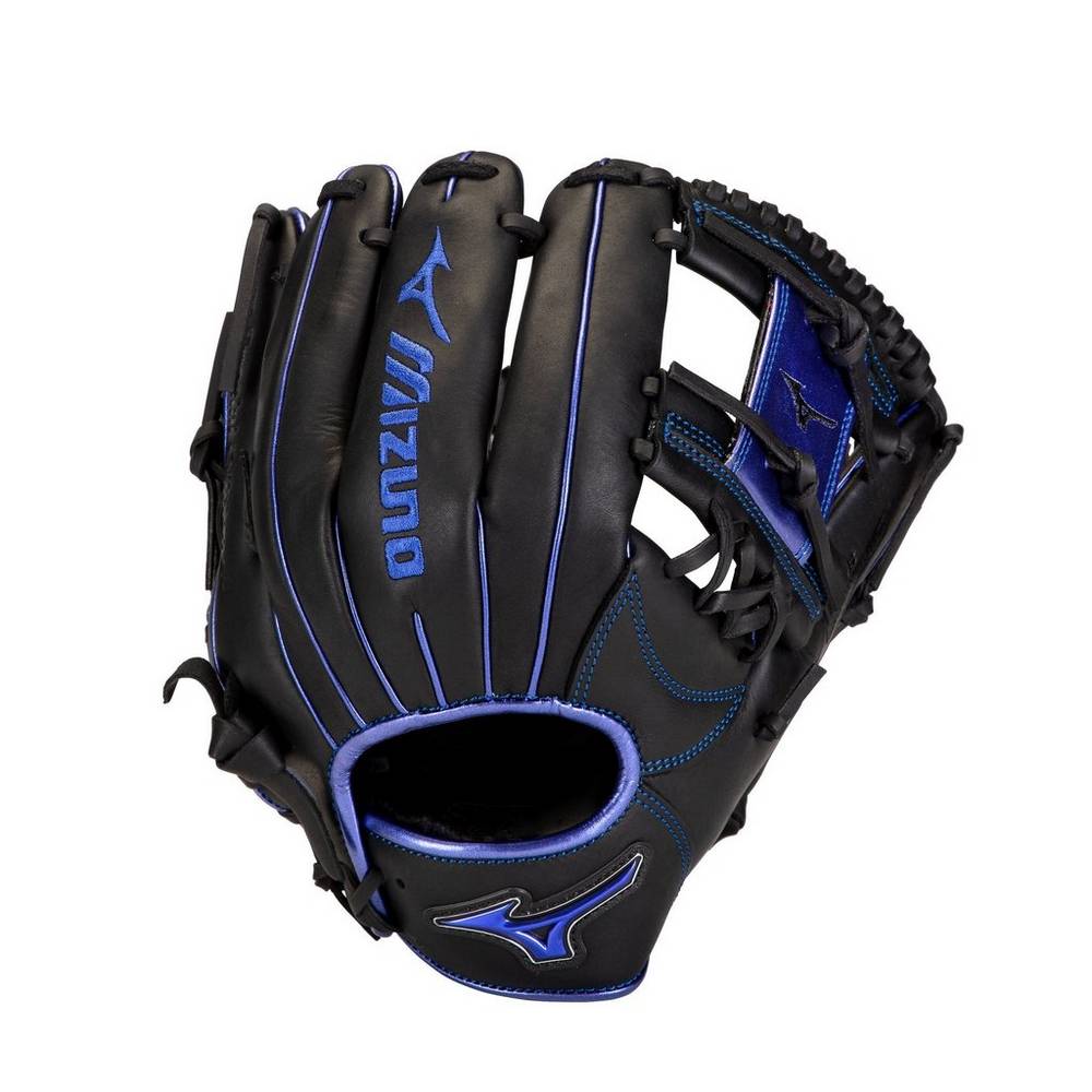 Panske Rukavice Mizuno MVP Prime SE Infield 11.5" Baseball Čierne/Kráľovská Modrá Vypredaj RNYB70925